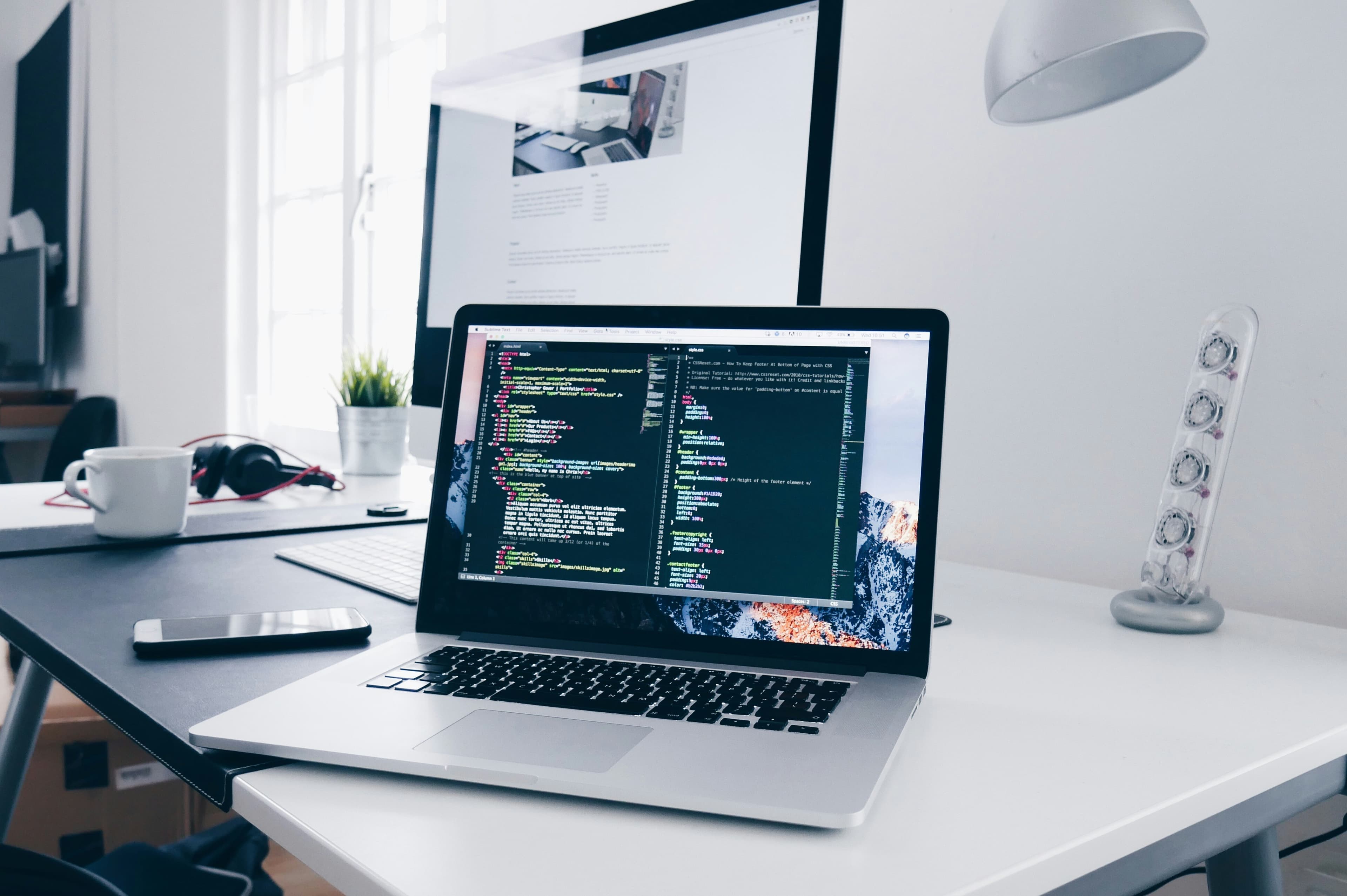 Beautiful workspace layout
